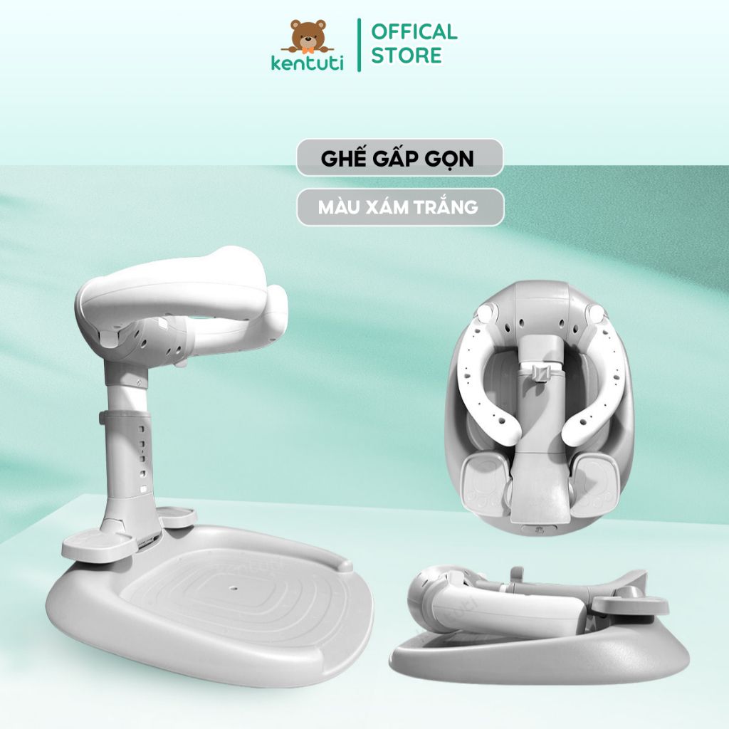 Ghế Tắm Cho Bé 4in1 Tắm Gội, Thay Bỉm, Vệ Sinh, Thay Đồ Có Thể Điều Chỉnh Độ Cao, Gấp Gọn Kentuti Version 2025