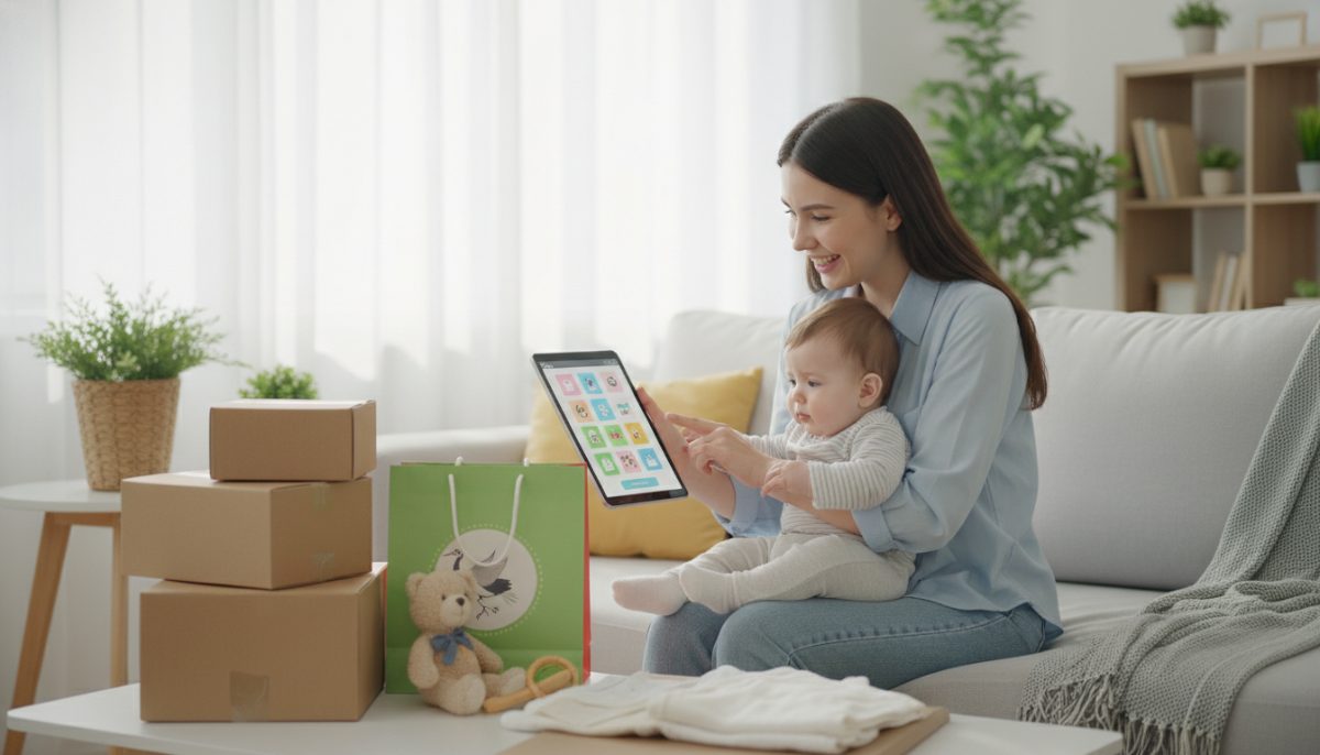 Mua sắm mẹ và bé online dễ dàng cùng Kentuti - ảnh minh họa 2
